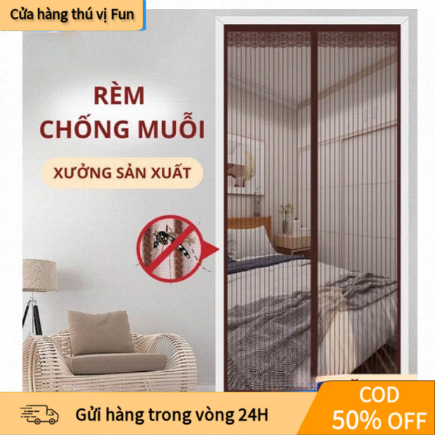 【COD】Rèm cửa lưới chống muỗi Chống Muỗi Nam Châm Lưới Chống Muỗi Cửa Sổ Mùng Màn Chống Muỗi Làm Theo