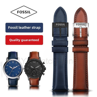 Dây da 22 / 24mm cho dây đeo đồng hồ bằng da thật FOSSIL FS4735 FS4812 FS5068 ME3052 3054 Vòng đeo tay đồng hồ nam