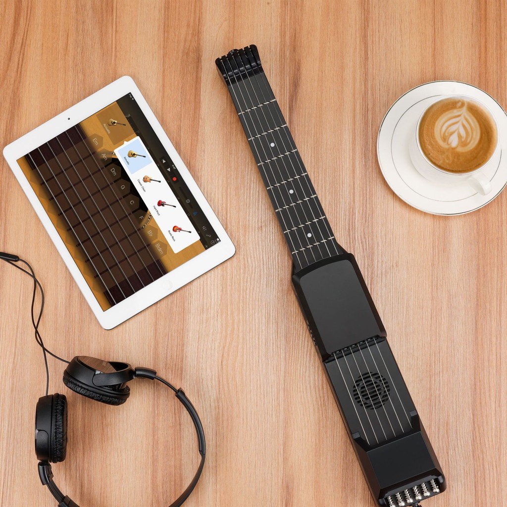 Guitar thông minh Ledian, guitar im lặng, guitar bỏ túi, guitar tập luyện, guitar MIDI, guitar di độ