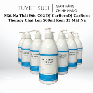  Mặt Nạ Thải Độc C02 DJ CarBornDJ CarBorn Therapy Chai Lớn 500ml Kèm 35 Mặt Nạ 