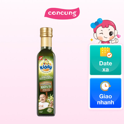 Dầu Ô-liu dinh dưỡng cho trẻ em nhãn hiệu Kiddy 250 ml