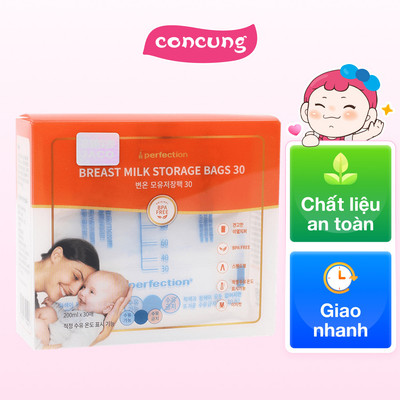 Túi trữ sữa Perfection 200ml (30 túi/hộp)