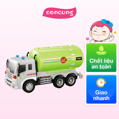 Xe bồn vận tải nhiên liệu có âm thanh và đèn RFD425842 (Xanh lá)