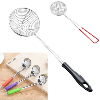 Vợt Múc Topping Trân Châu, vợt múc trân châu, vợt múc thạch, vợt múc đồ chiên, Vợt Múc Lẩu Inox Siêu Bền-BOMME