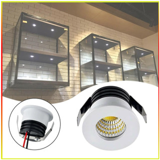 Đèn LED âm trần 3w Tủ nhỏ Đèn điểm Mini Bộ đèn trần