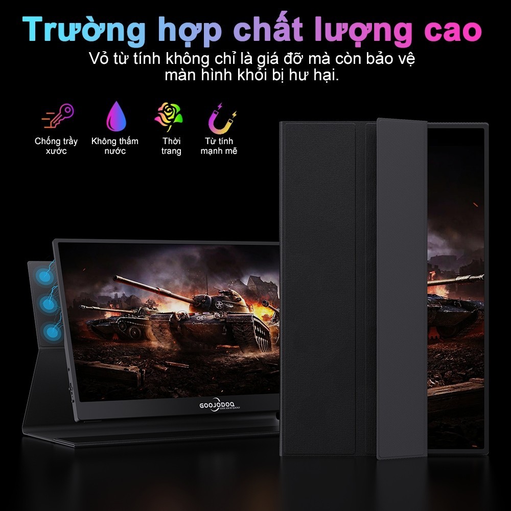 Màn hình di động GOOJODOQ cho máy tính xách tay Chân đế mở rộng Ps4 Máy tính di động Android | BigBuy360 - bigbuy360.vn