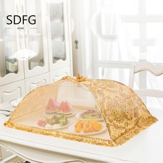Lồng bàn SDFG đậy thức ăn chống muỗi thoáng khí có thể gấp gọn tiện dụng