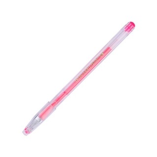 Bút gel dạ quang crown hjr-500h - mực hồng