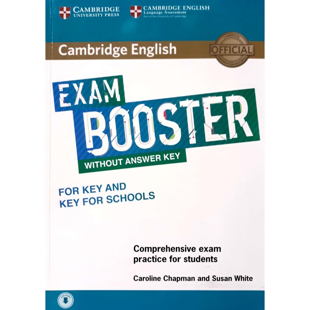 Sách - Cam English Exam Booster for Key and Key for Schools SB w/o Ans w Audio