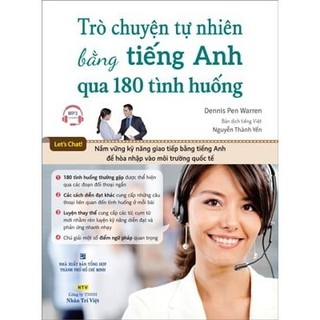 Sách - trò chuyện tự nhiên bằng tiếng anh qua 180 tình huống