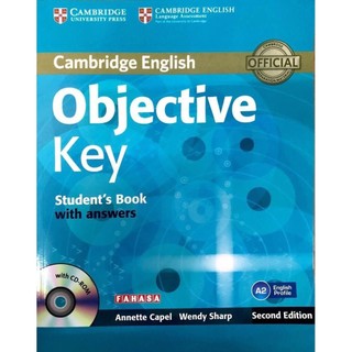 Sách - Objective Key Student's Book With Answers with CD-ROM Vietnam Edition 2