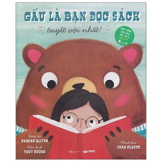 Sách - gấu là bạn đọc sách tuyệt với nhất