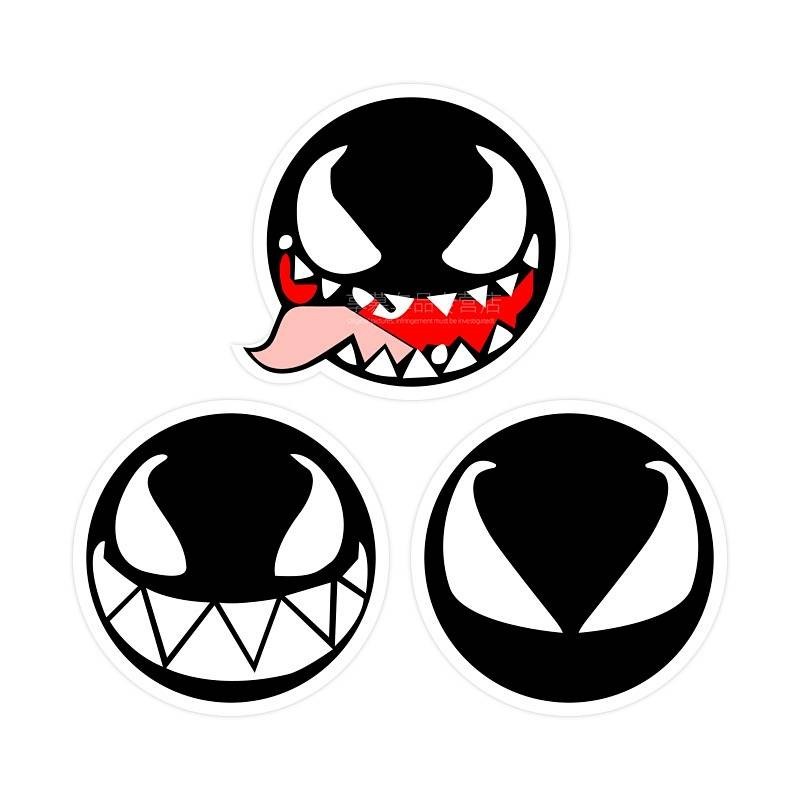 Avengers Marvel Bumper Stickers Venom Venom Automobile Sticker Bumper Stickers Paper Automobile Stic