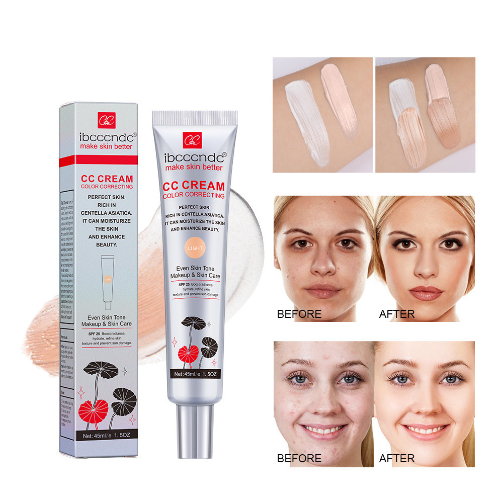 Erborian Correcting CC Cream Dưỡng Ẩm Chống Thấm Nước Chống Mồ Hôi Trang Điểm Trước Che Khuyết Điểm 