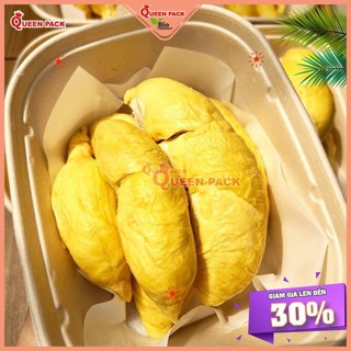 [HCM QP] SET 50 Hộp (Khay) Bã Mía 1 Ngăn 850ml/1100ml Kèm Nắp Nhựa Trong Cao cấp