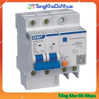 Aptomat chống giật 2P 40A CHINT