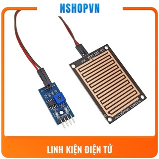 Cảm Biến Mưa 5VDC có thể dùng arduino hoặc kết hợp module relay