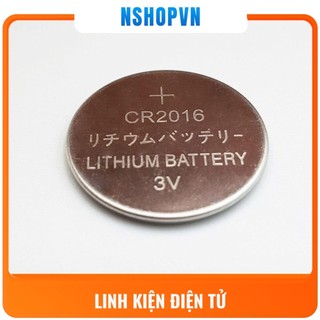 Pin cúc áo CR2016 3Volt