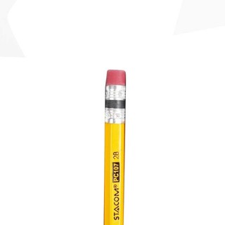 Bút Chì Gỗ 2B Stacom PC107 - Thân Vàng