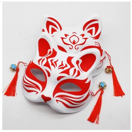 Mặt Nạ Hóa Trang Cáo Hồ Ly Anime Nhật Bản Siêu Hot