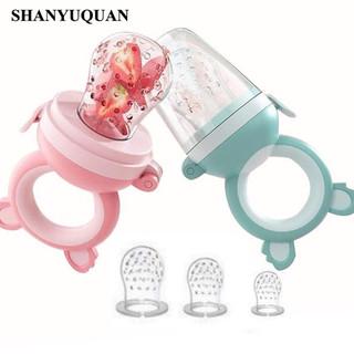 Trọn Bộ Túi Nhai Tập Ăn Dặm Có Núm Nhai S M L Cho Bé HYHB
