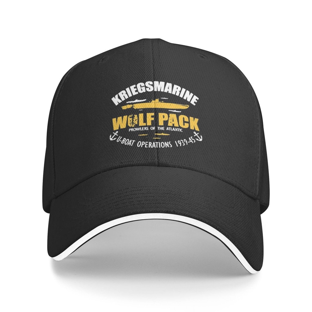 Mũ bóng chày 100% Cotton thời trang Kriegsmarine Wolf Pack