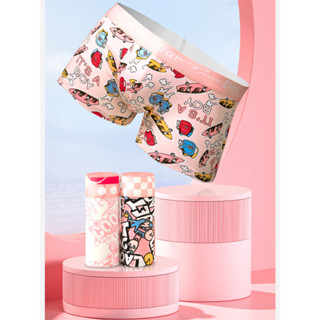 4xl Nam Xu Hướng Thời Trang In Hình Cotton Nguyên Chất Kháng Khuẩn Quần Lót Thanh Niên Boxer Thể Thao Thoải Mái Boxer 5130