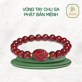 Vòng Tay Chu Sa Phật Bản Mệnh - Trúc Lâm An - Vòng Tay Phật Giáo May Mắn, Bình An