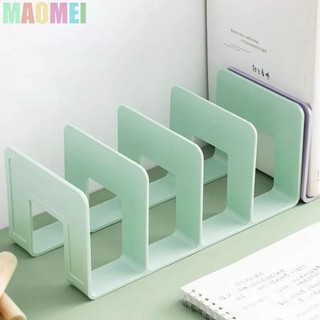 MAOMEI Máy tính để bàn Bookends, Kệ sách hiển thị Giá đỡ sách, Tiết kiệm không gian 4 lưới Giá để bàn đơn giản bền bỉ
