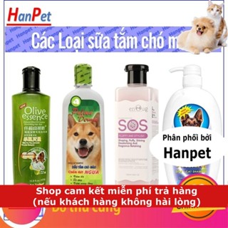 Sữa Tắm cho chó mèo (4 loại Palma Olive Fay- Tẩy ố Go White) có thể dùng làm dầu gội đầu chó SZ