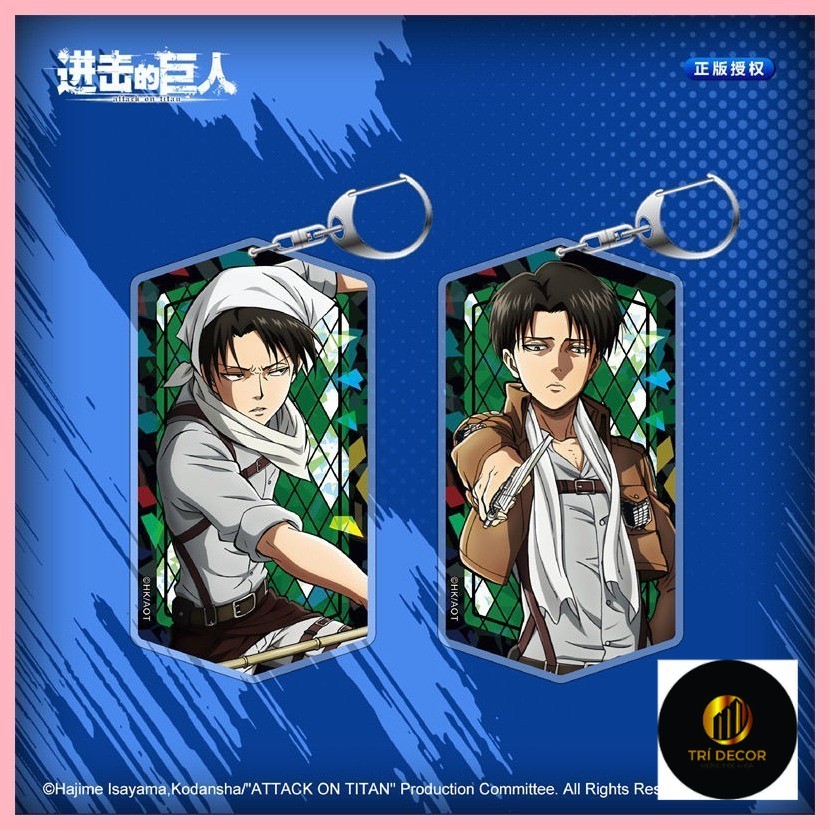 Móc khóa Tấn công Titan Eren Jaeger Carla Jaeger Mikasa · Ackerman Armin Arlert Mới Chính hãng Tấn c