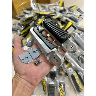 ￼Gác chân Tit tok tặng kèm long đền kitaco đỏ và chốt gác chân INOX gắn xe máy Siêu Rẻ Đẹp