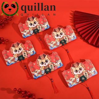 Bao Lì Xì Năm Mới 2024 Màu Đỏ Họa Tiết Rồng Truyền Thống