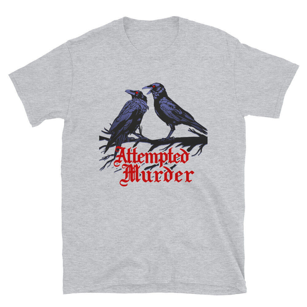 Áo thun ngắn tay Raven And Crows Edgar Allan Poe