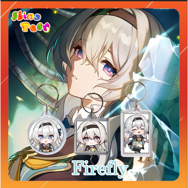 [Honkai Star Rail] - Móc chìa khóa Firefly / Sam - Thợ săn Stellaron game Honkai Star Rail móc khóa 
