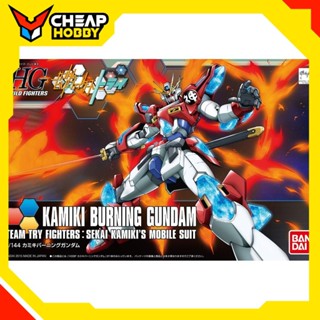 Mô hình Lắp Ráp Gundam HGBF 1/144 HG Kamiki Burning Gundam của Bandai Nhật Bản