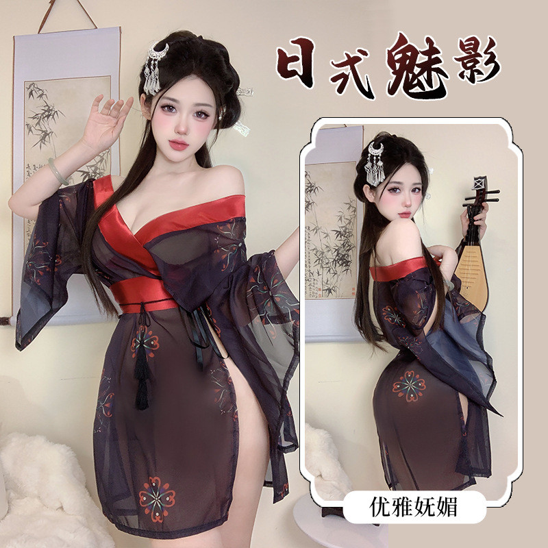 Gợi Cảm Phong Cách Nhật Bản Gợi Cảm Đồ Lót Kim Cương Đồng Phục Pure Desire Free Bộ Đồ Ngủ In Hình Nhân Vật Màu Đen Phù Hợp Với | BigBuy360 - bigbuy360.vn