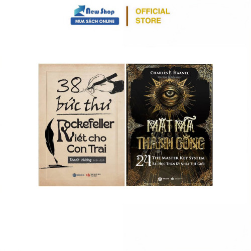 Sách - Combo 38 Bức Thư Rockefeller Viết Cho Con Trai + Mật Mã Thành Công (Bộ 2 Cuốn) - SB