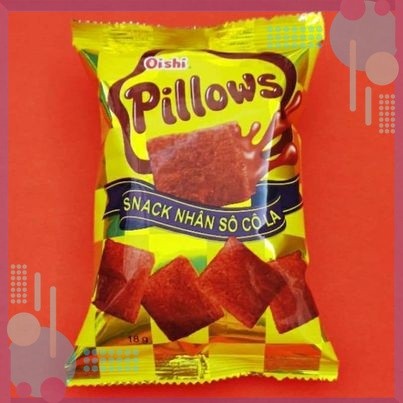 Bánh Snack Pillows Nhân Socola - Monbabyshop