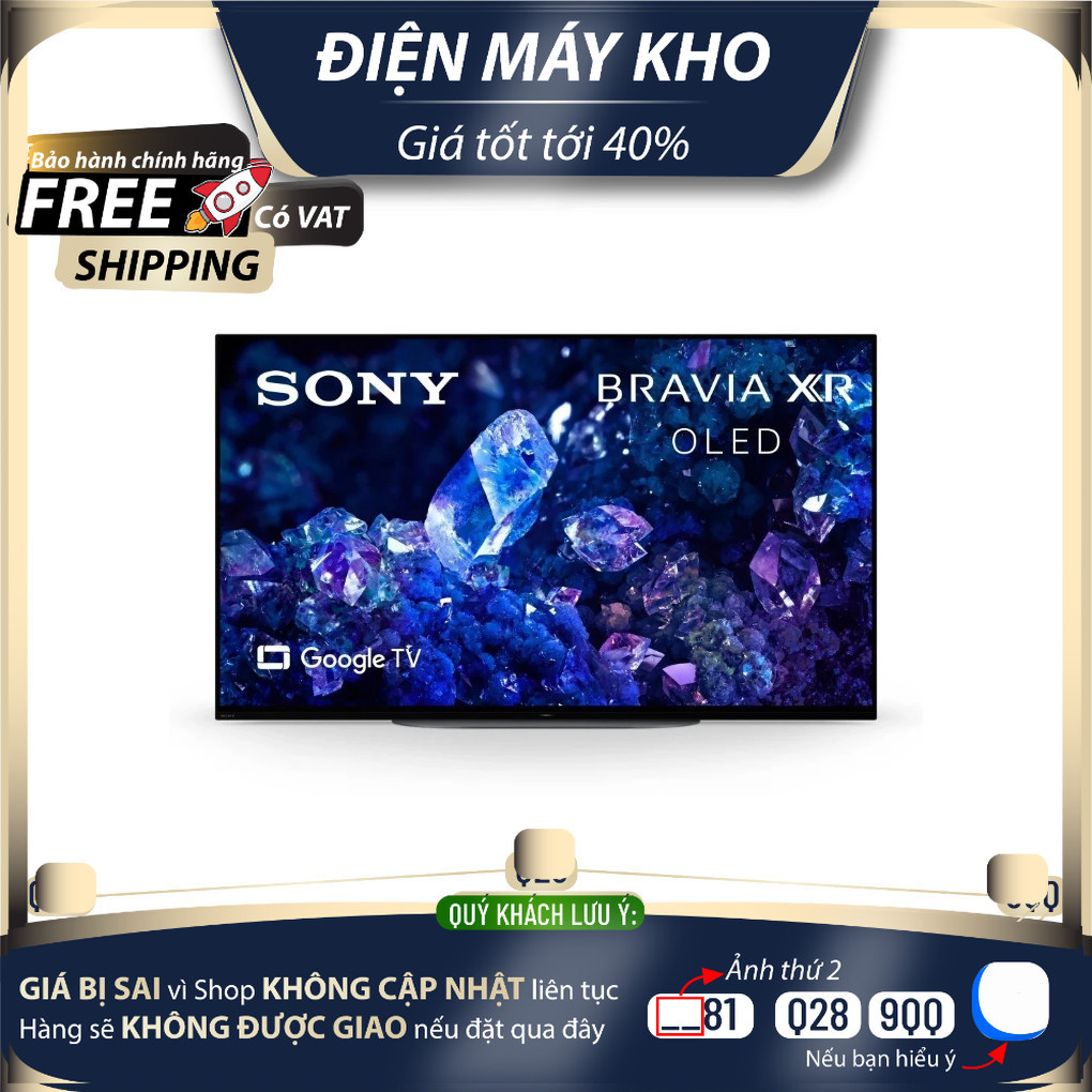Google Tivi OLED Sony 4K 48 inch XR-48A90K Mới 100%