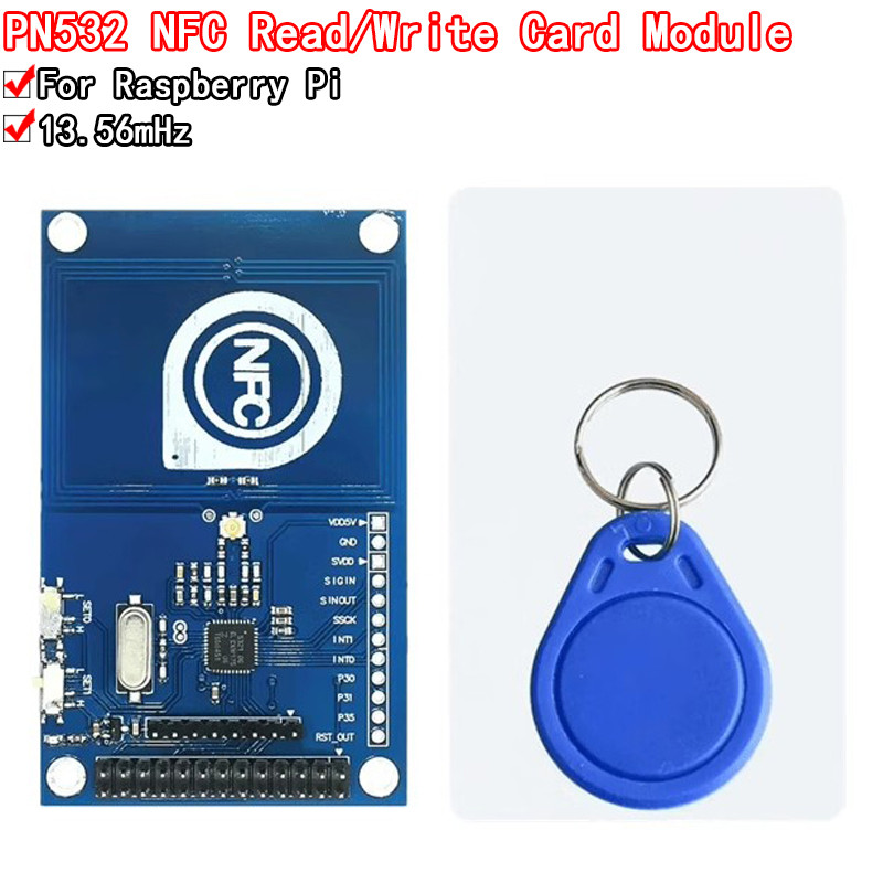 PN532 NFC Chính Xác RFID IC Đầu Đọc Thẻ Mô Đun Lá Chắn V3 13.56 MHz SPI IIC I2C UART 3.3V Bảng NFC C