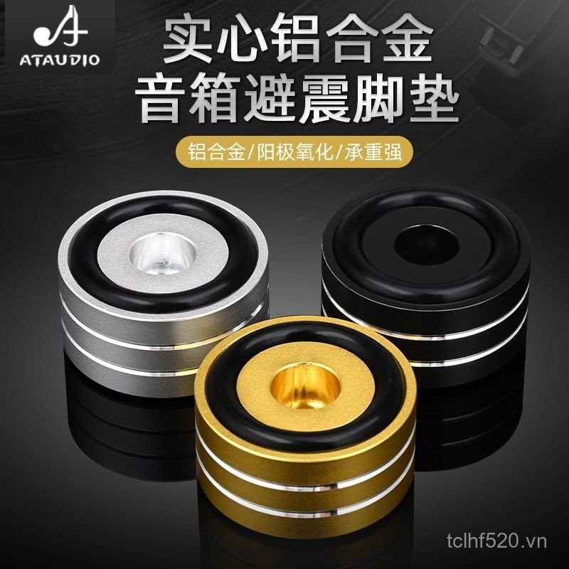 High-Fidelity Aluminum Alloy Speaker Anti-Vibration Feet HiFi High-end Speaker Amplifier Anti-Slip S