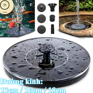 Đài phun nước năng lượng mặt trời ngoài trời-Máy bơm 1.0W/1.4W/2.4W,rất thích hợp cho sân vườn và ao