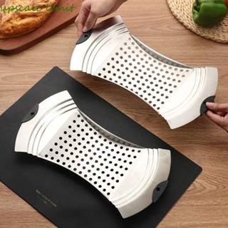 UPSCALE LIMIT Máy làm mì trứng Đức, Máy làm thìa kẹp silicon dày, Kích thước lớn đa chức năng có xẻng Bộ lọc dầu bằng thép không gỉ Shanxi Pasta