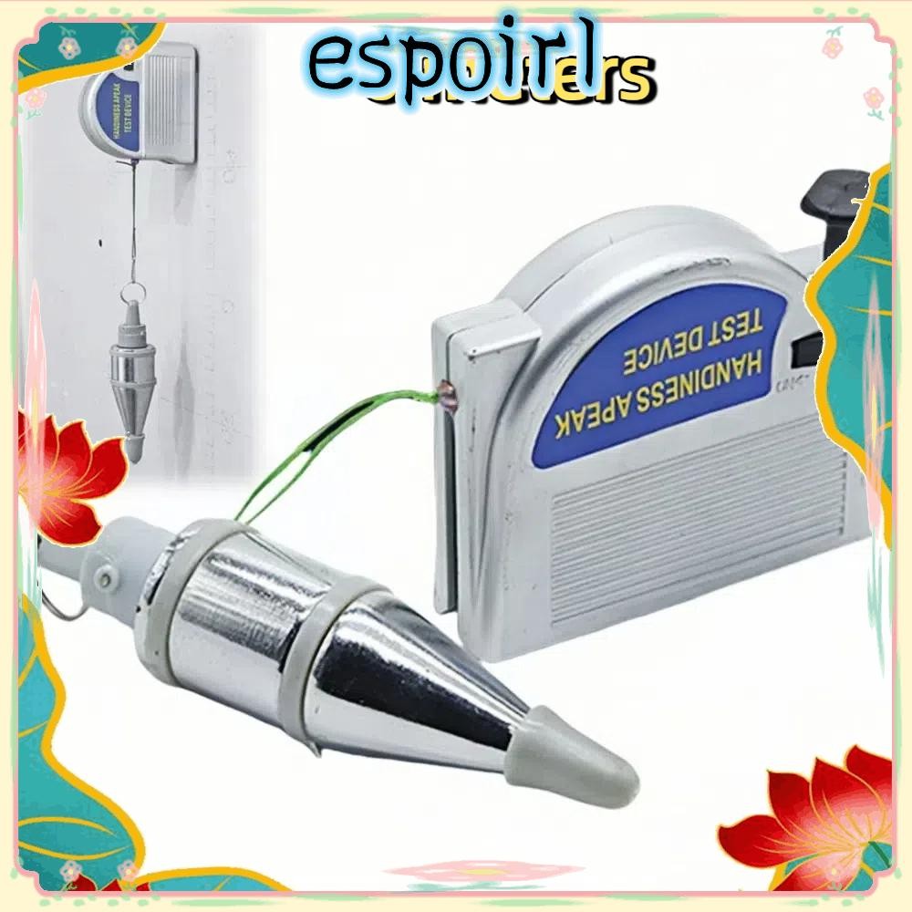 ESPOIR Plumb Bob có thể thu vào, Công cụ Bobs Plumb từ tính tự động, Bạc di động ổn định nhanh chóng