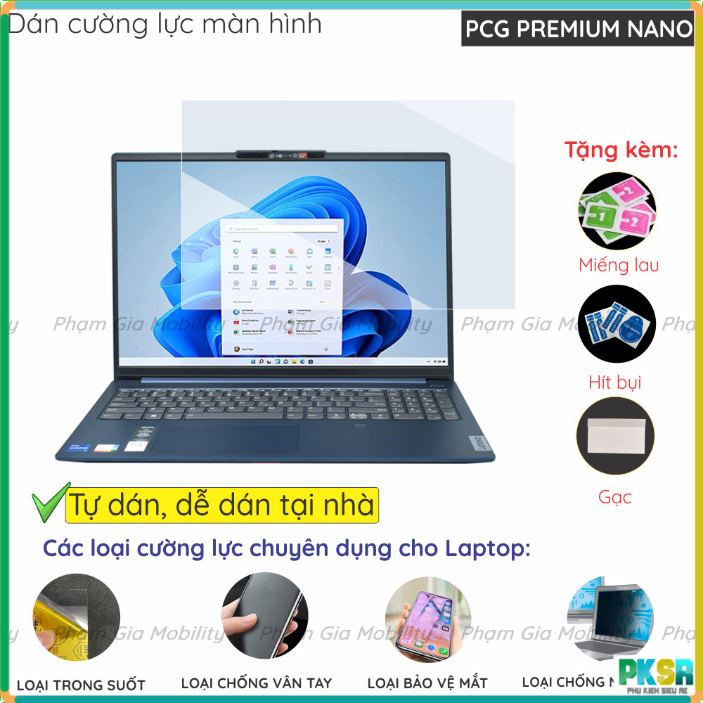 Dán cường lực màn hình Lenovo IdeaPad Slim 5 14IAH8 14ITL05 14IAL7/ 16IAH8 16IRL8/ Oled 15ARP10 15IT