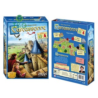 [T & O-t] Trò chơi xếp gạch ngộ nghĩnh Carcassonne Phiên bản mùa đông Trò chơi bảng 2-5 người chơi dành cho gia đình / bữa tiệc Món quà tốt nhất [mới]
