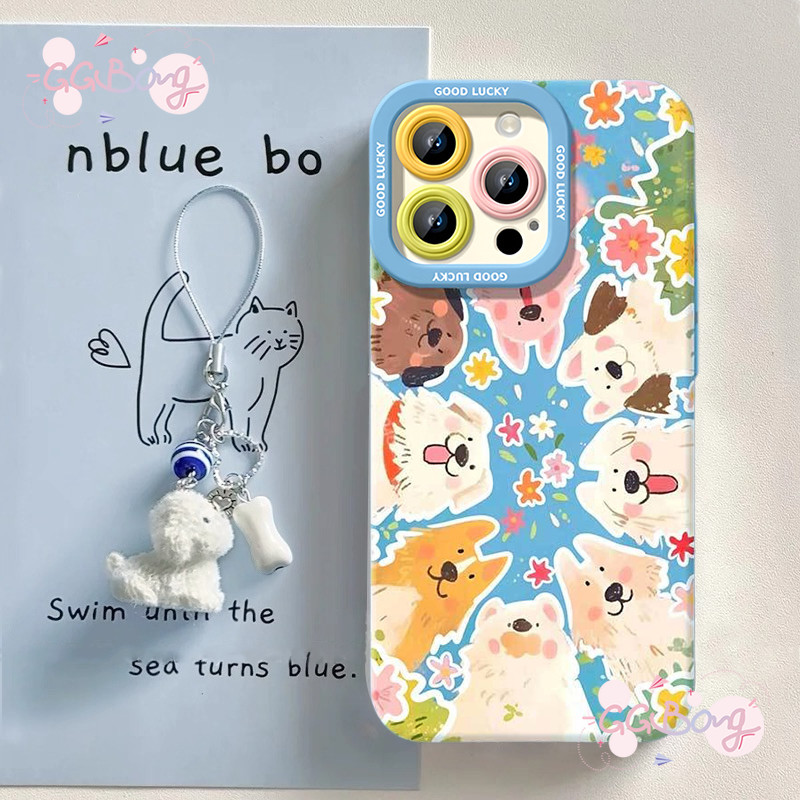 Hộp Realme Note 50 C20 C35 C53 C67 C75 C15 C55 C63 C21 C65 C11 C30 11 5s 5 5i Phim Puppy Flowers Cha