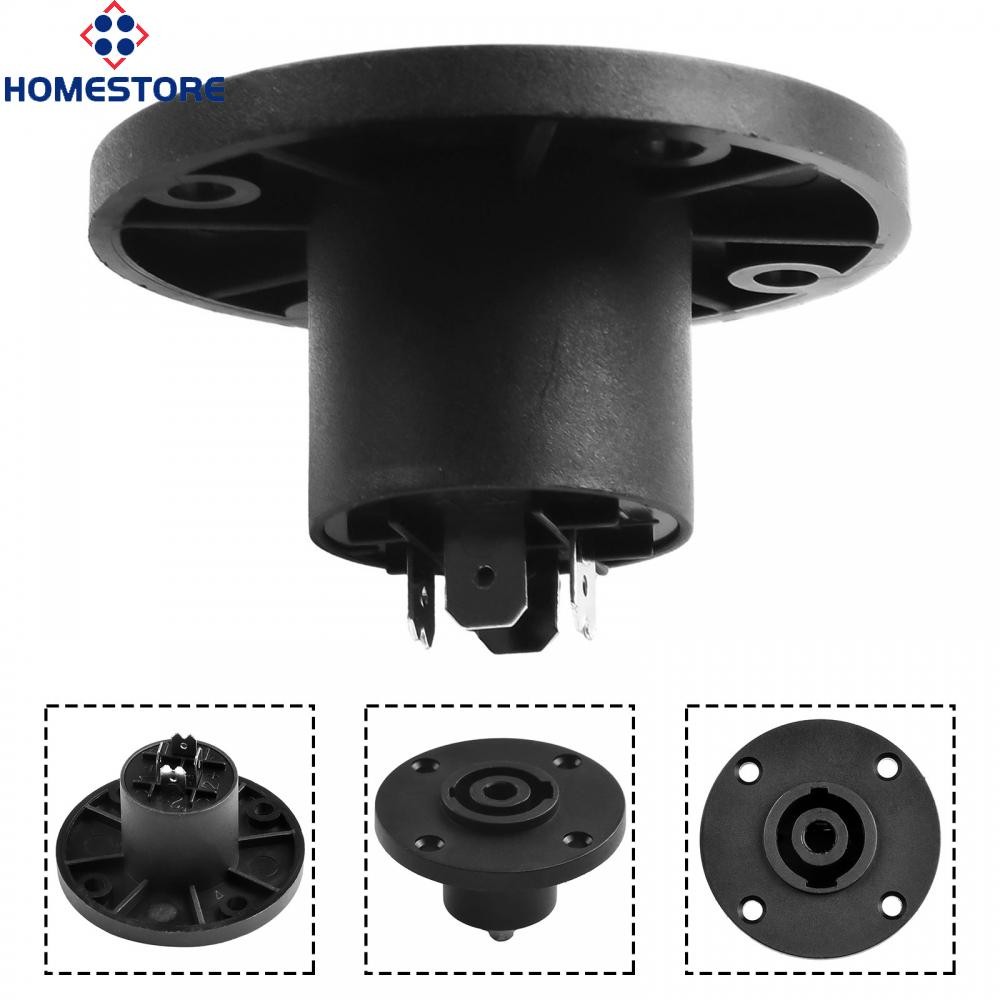 [Homestore]Secure Connection with Speaker Cable Panel Mount Connector 4 Pin Female