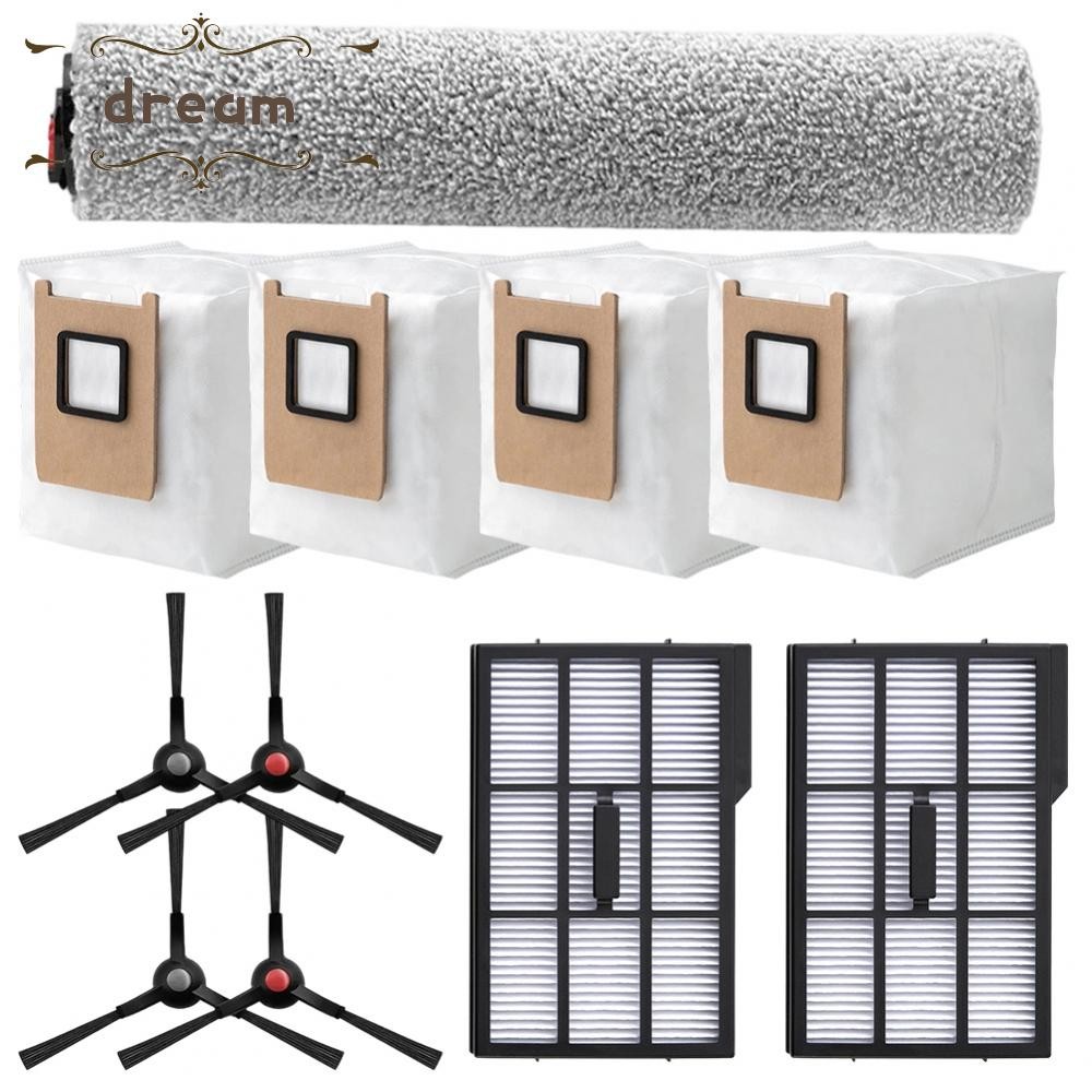 Bộ phụ kiện vệ sinh vệ sinh cho Eufy cho Omni E25 E28 Bàn chải và bộ lọc chính